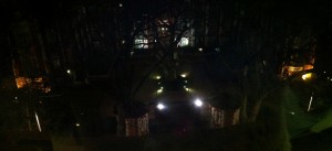 iew from Hospital room window at night