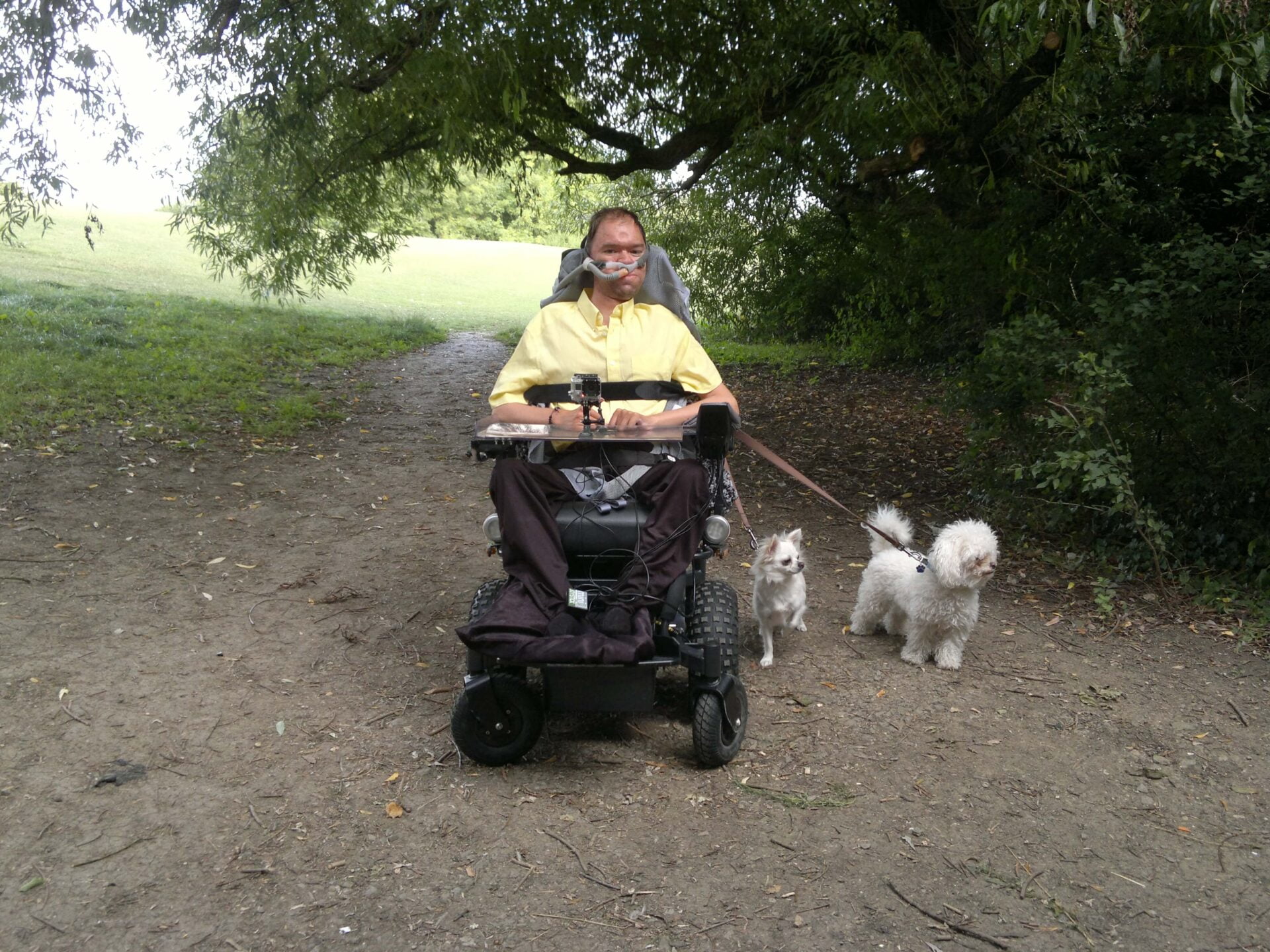 Me, Dexter and Peppa at Benhall park
