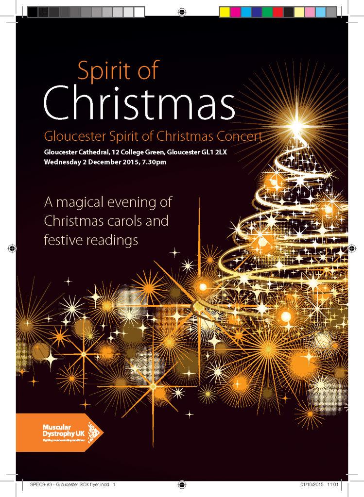 Spiri of Christmas 2015 flyer Christmas tree and lights 