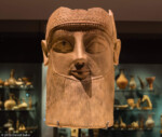 A Syrian style headstatue