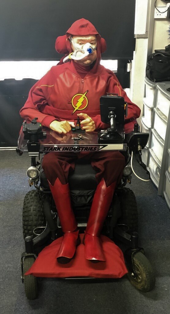 MCM London 2016 Cosplay Preview Daniel wearing his Flash costume