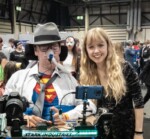 Ingvild Deila with Daniel Baker at MCM Comiccon November 2018