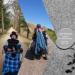 collage of photos of Daniel Baker searching for Middle Earth