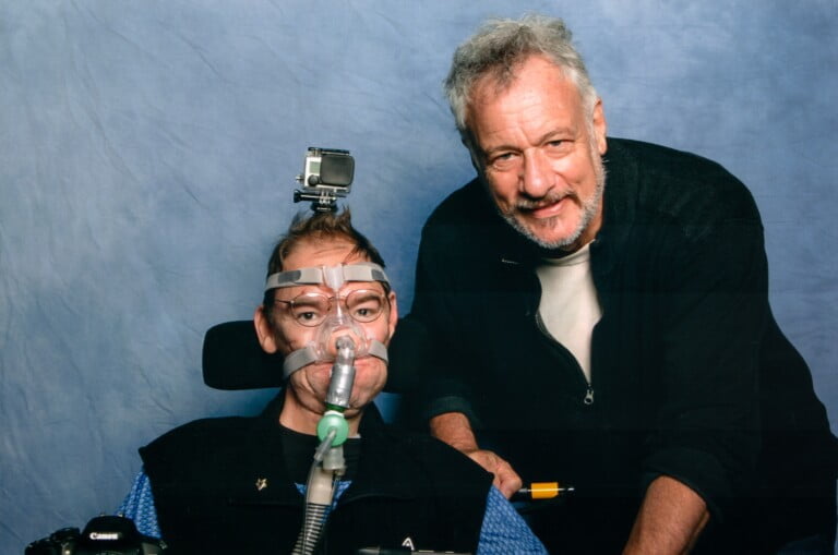 John de Lancie with Daniel Baker