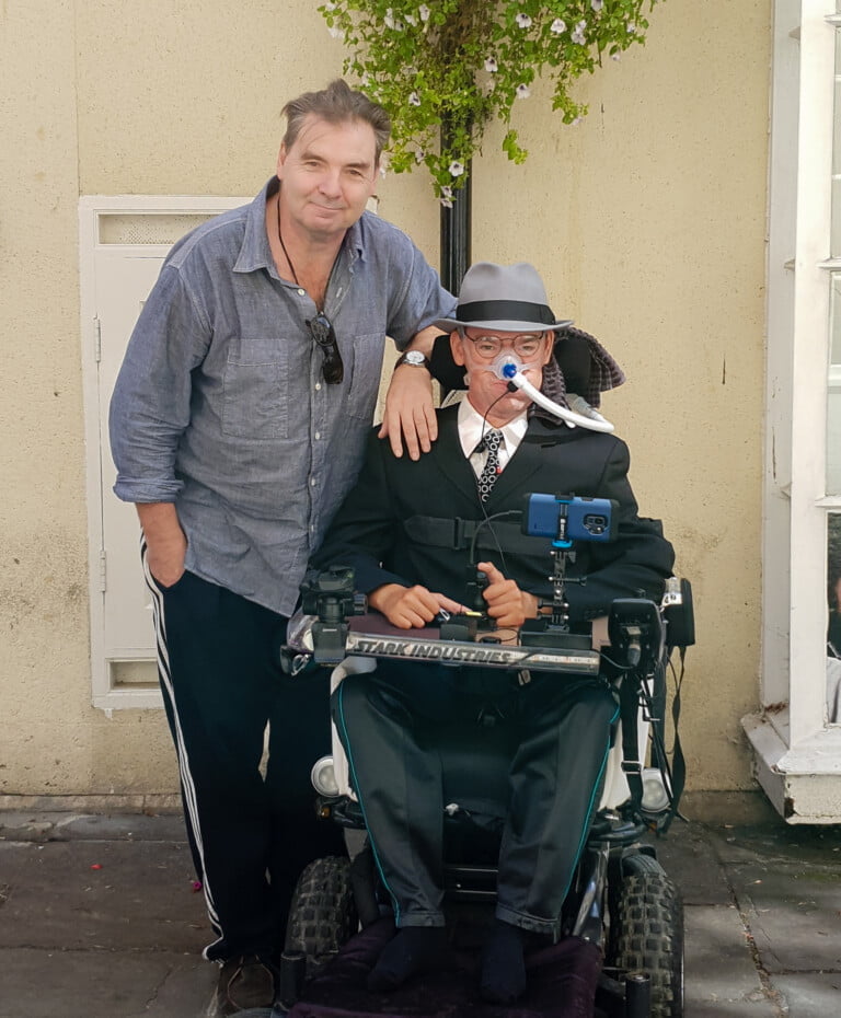 Brendan Coyle and Daniel Baker in Bath