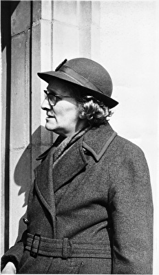 Great Aunty Audrey in a district nurse uniform