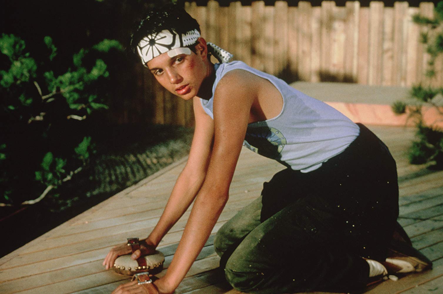 Ralph-Macchio in the Karate Kid