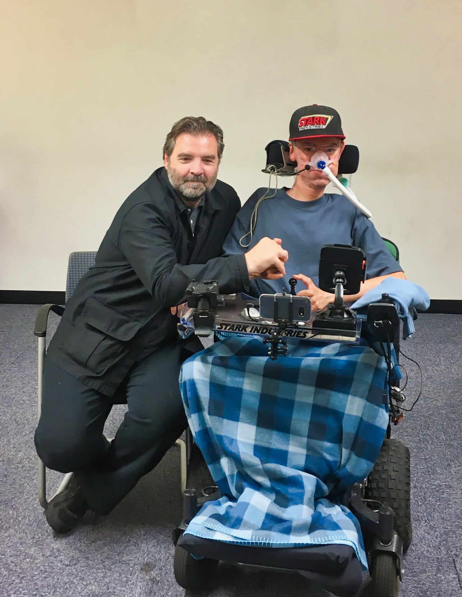 Brendan Coyle with Daniel Baker