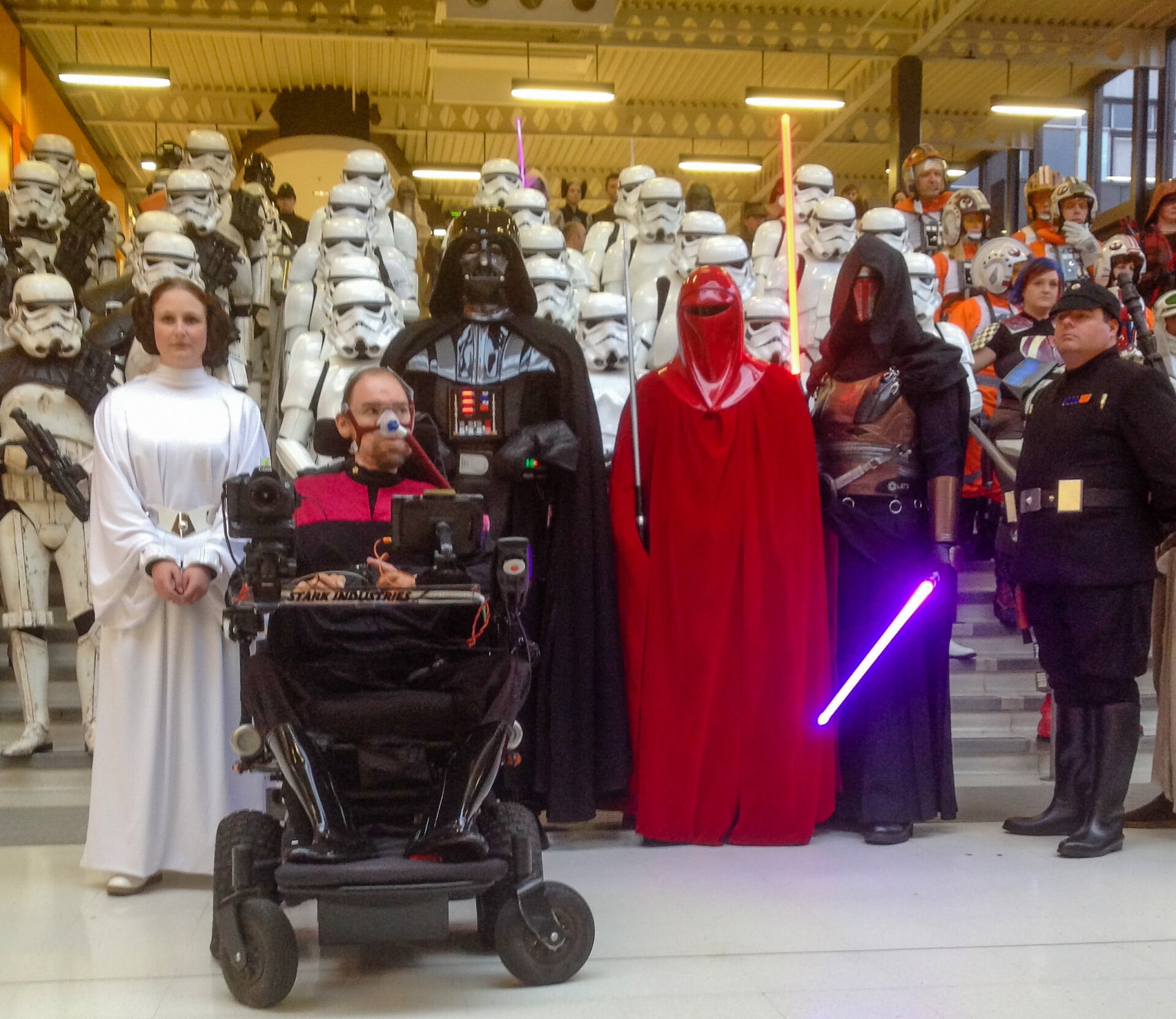 Imperial legion with Daniel Baker in a Star Trek Costume